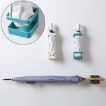 Umbrella Stand Behind Multifunctional Wall Hanging Umbrella Barrel Door, Umbrella Barrel