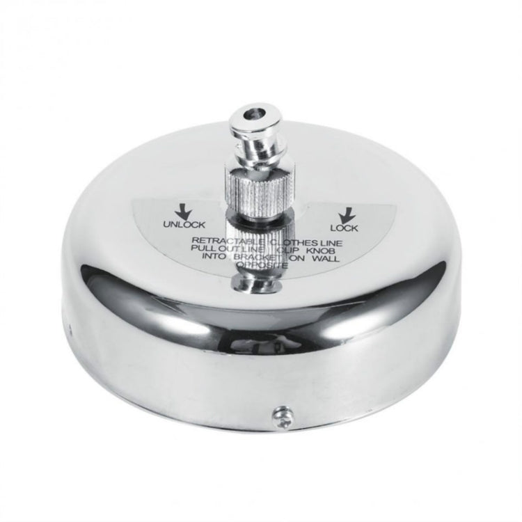 Portable Stainless Steel Retractable Clothesline Indoor Outdoor Laundry Hanger Clothes Drying Rack Rope, Stainless Steel Wall Hanging