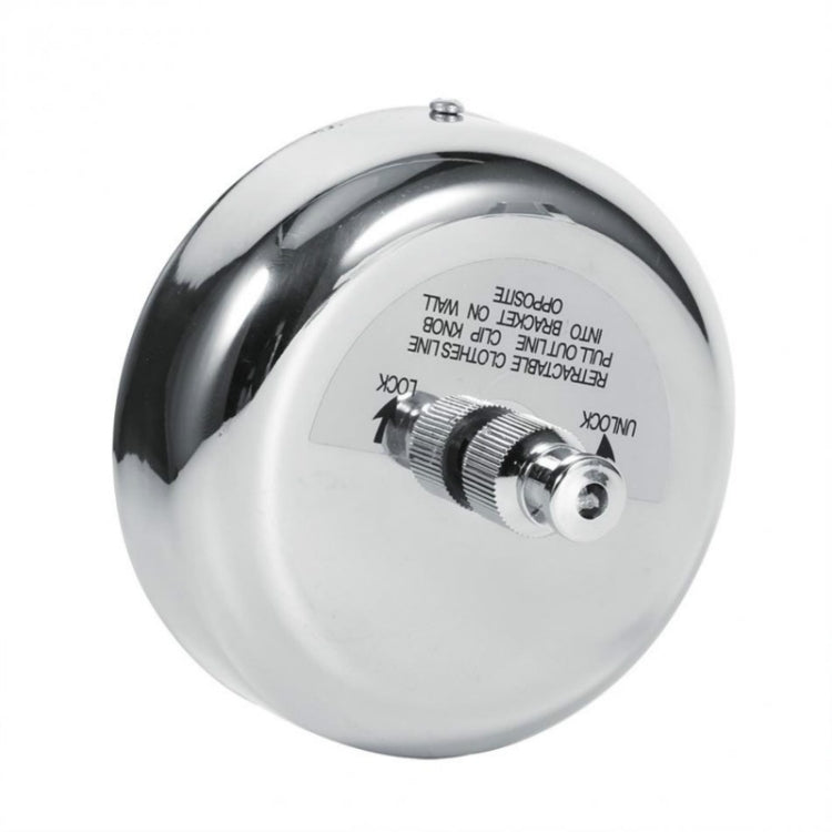 Portable Stainless Steel Retractable Clothesline Indoor Outdoor Laundry Hanger Clothes Drying Rack Rope, Stainless Steel Wall Hanging