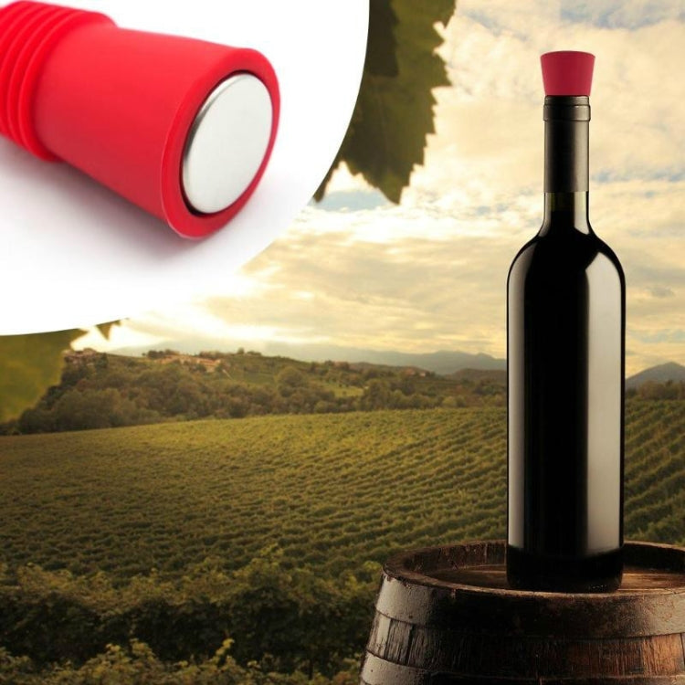 Food Grade Silicone Wine Stopper Creative Preservation Bottle Stopper, Preservation Bottle Stopper(Purple), Preservation Bottle Stopper(Red), Preservation Bottle Stopper(Blue), Preservation Bottle Stopper(Green)