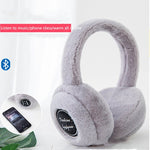 Bluetooth Earmuffs Winter Plush Windproof Men And Women Ear Cover