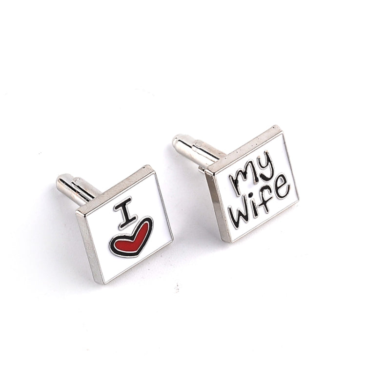 أزرار أكمام زوج جيد موضة، تعويذة قميص رجالي أزرار أكمام من سبائك الزنك