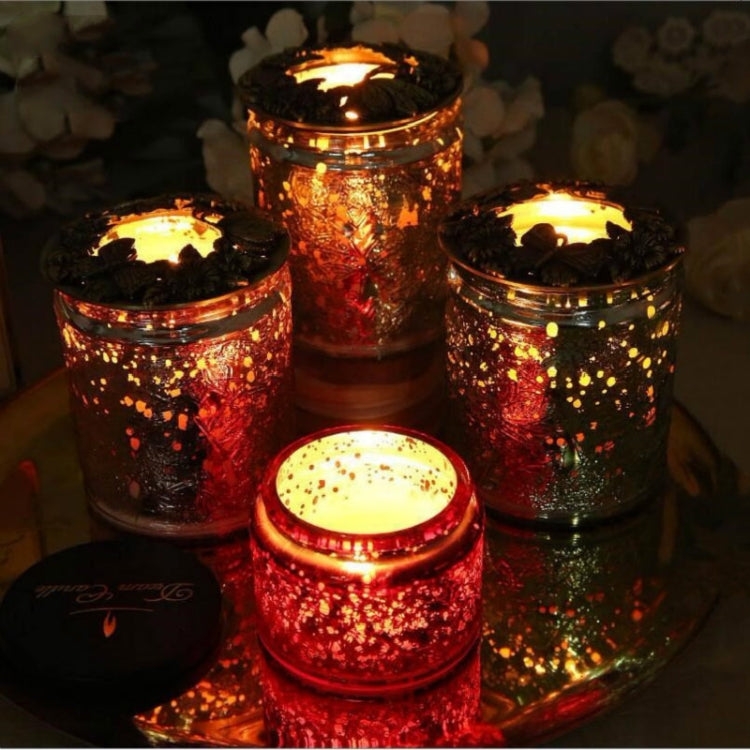 Built-in Wrought Iron Polythermal Anti-hanging Wall Scented Candle Zinc Alloy Smart Cover, Flower Section, Golden Snowflake, Holy Fruit, Butterfly Love Flower, 3D Butterfly, Dragonfly