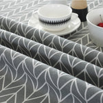 Polyester Cotton Round Tablecloth Dust-proof Cotton and Linen Printing Tablecloth, 100cm, 120cm, 150cm