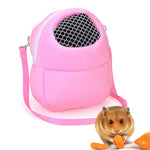 Pet Bag Small Pet Hamster Carrier Pure Color Leash Travel Bag, S, M, L
