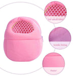 Pet Bag Small Pet Hamster Carrier Pure Color Leash Travel Bag, S, M, L