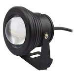 10W Swimming Pool Underwater Fountain Spotlight Timed Fish Tank Underwater Spotlight DC 12V, Warm White Light, White Light