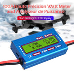 مقياس واط عالي الدقة لطائرة نموذجية 0-100A 0-60V تيار مستمر 50A