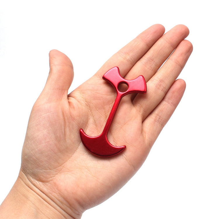 4 PCS Camping Tent Peg Path Deck Board Fishbone Nail Anchor Tent Peg Windproof Tent Rope Nail Floor Outdoor Travel Hook, Fishbone Nail Ancho