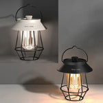 Outdoor Hanging Camping Lights Tent Lighting Atmosphere Lights, Handle Black, Handle White