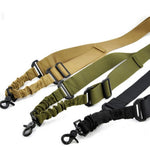 Nylon Adjustable Multi Function Tactical Single Point Bungee Airsoft Sling Strap Hunting Supplies Belt, Belt (Black), Belt (Brown), Belt (Amry Green)