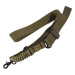 Nylon Adjustable Multi Function Tactical Single Point Bungee Airsoft Sling Strap Hunting Supplies Belt, Belt (Black), Belt (Brown), Belt (Amry Green)