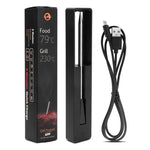 BBQ Kitchen Wireless Bluetooth Smart Food Oven Thermometer, Food Temperature Range: 0-100 degree