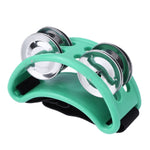 Aluminum Percussion Cajon Foot Bell, Size: 10 x 8 x 4cm