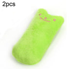 2 PCS Teeth Grinding Catnip Toys Funny Interactive Plush Cat Toy Pet Kitten Chewing Toy  Claws Thumb Bite Cat mint for Cats