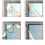 Fly Bug  Mosquito Net Door Window Net Netting Mesh Screen Curtain Protector Flyscreen Insect DIY, 1.3x1.5cm, 2x1.5cm, 1.3x1.5m, 2x1.5m