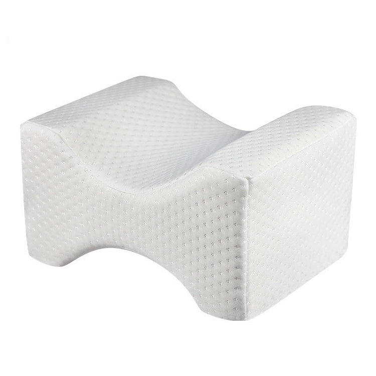 Orthopedic Memory Foam Knee Wedge Pillow for Sleeping Sciatica Back Hip Joint Pain Relief Contour Thigh Leg Pad Support Cushion, White, Grey grid, Navy Blue grid, White+bandage, Grey grid+bandage, Navy blue grid+bandage, The reversible gel+white       ...