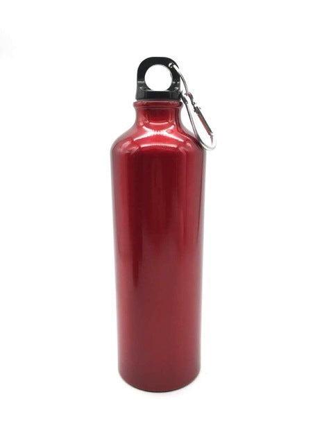 Aluminum Outdoor Sports Water Bottle Portable Mountaineering Bottle Riding Water Bottle, 400ml, 500ml, 600ml, 750ml