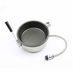 Commercial Hand-cranked Electric Popcorn Machine Popcorn Pot, Hand-cranked