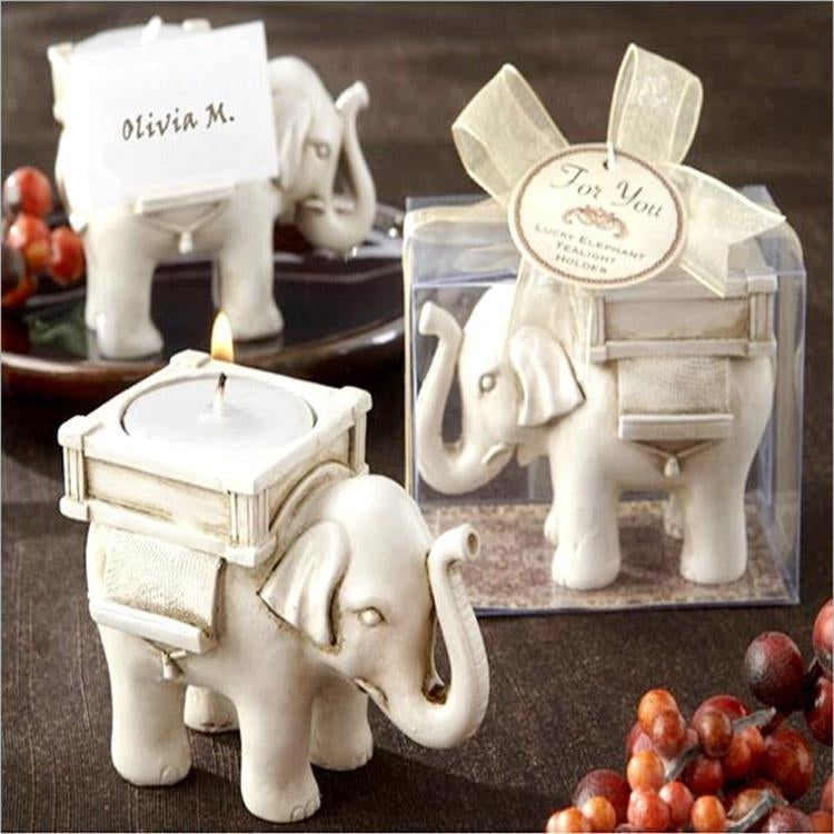 Retro Elephant Tea Light Candle Holder Candlestick Wedding Home Decor Crafts Tea Light Holders Tea Light Holder, Elephant Tea Light