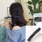 Fashion Girls Headwear Crystal Rhinestone Elastic Hair Clip Hair Accessories