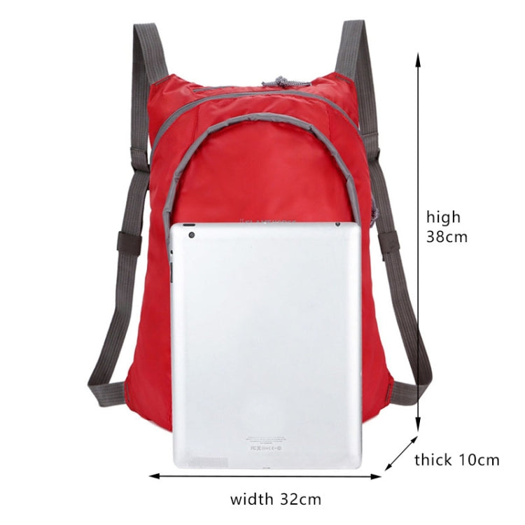 Nylon Waterproof Collapsible Backpack Women Men Travel Portable Comfort Lightweight Storage Folding Bag