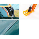 Outdoor 3-4 People Beach Thickening Rainproof Automatic Speed Open Four-sided Camping Tent, Automatic Vinyl, Upgraded Large Vinyl