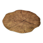 2 PCS Wood Placement Table Mats Tableware Pad Lotus Shape Tea Cup Bowl Decoration, Table Mats 1