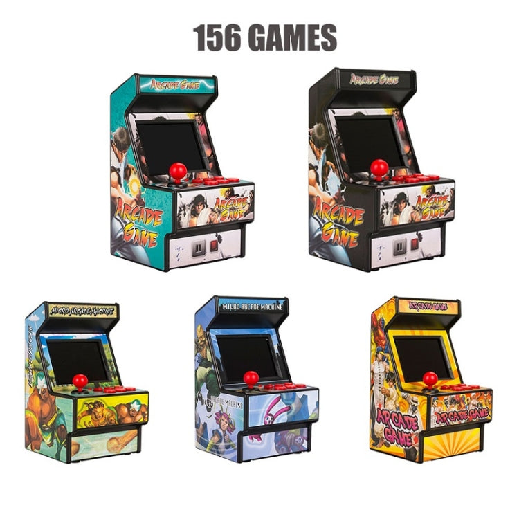 Retro Mini Arcade Handheld Game Console 16-bit Game Console Built-in 156 Classic Games, TBD0199448801A, TBD0199448801B, TBD0199448801C, TBD0199448801D, TBD0199448801E