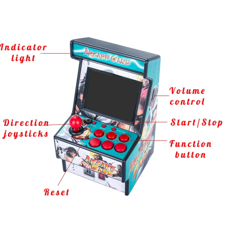 Retro Mini Arcade Handheld Game Console 16-bit Game Console Built-in 156 Classic Games, TBD0199448801A, TBD0199448801B, TBD0199448801C, TBD0199448801D, TBD0199448801E
