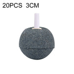 Aquarium Oxygen Bubble Stone Gas Plate Oxygenation Head Sand Table Oxygen Disk Gas Stone, 20 PCS 3cm Bubble Stone, 5 PCS 4cm Bubble Tray, 3 PCS 6cm Bubble Tray, 2 PCS 8cm Bubble Tray, 2 PCS 10cm Bubble Tray, 13cm Bubble Tray                            ...