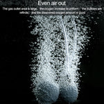 Aquarium Oxygen Bubble Stone Gas Plate Oxygenation Head Sand Table Oxygen Disk Gas Stone, 20 PCS 3cm Bubble Stone, 5 PCS 4cm Bubble Tray, 3 PCS 6cm Bubble Tray, 2 PCS 8cm Bubble Tray, 2 PCS 10cm Bubble Tray, 13cm Bubble Tray                            ...