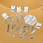 Fashion Flash Luxury Diamond Crystal Pearl Elegant Women Barrettes Hair Accessories