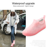 Portable Rain Boots Non-Slip Reusable Waterproof PVC Shoes Covers, 31, 32, 33, 34, 35, 36, 37, 38, 39, 40, 41, 42, 43, 44, 45, 46