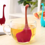 Food Grade PP Cooking Dinosaur Infuser Loch Ness Monster Shape Heat Resistance Total Tea Strainers Teaware Coffee Tools