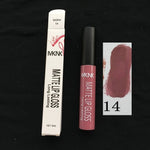 Sexy wasserfester, flüssiger Lippenstift, matter Lipgloss, samtig-weicher, langanhaltender Lippenstift, Make-up-Kosmetik, 1, 11, 12, 13, 14, 16, 17, 18, 19, 2, 21, 22, 23, 24, 3, 4, 6, 7, 9