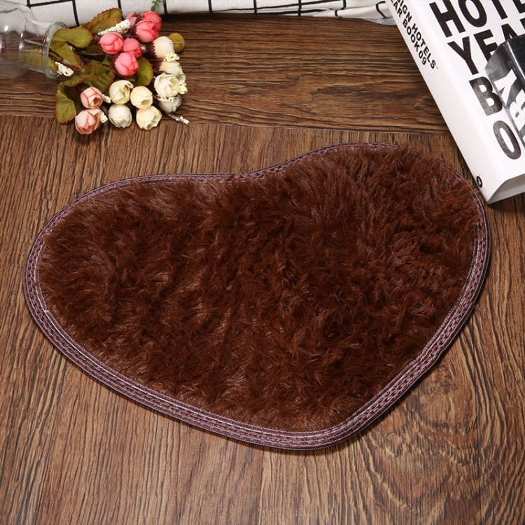 Heart Shape Non-slip Bath Mats Kitchen Carpet Home Decoration, 30*40CM