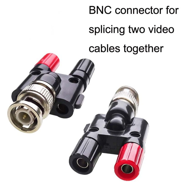 5 Stück BNC-Stecker auf zwei Bananenbuchsen HF-Adapter, BNC-Stecker auf zwei Bananenbuchsen