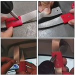 JDM Car Static Belt Decorative Warning Hanging Ring Rear Bumper Warning Ring Car Safety Hand Ring, Heart-Shaped Orange, Heart-Shaped Purple, Heart-Shaped White, Heart-Shaped Black, Heart-Shaped Blue, Heart-Shaped Red, Heart-Shaped Pink, Ring-Shape Red ...