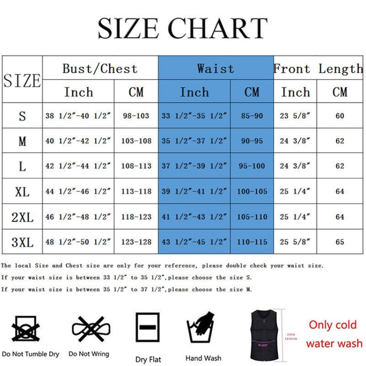 Men Zipper Vest Abdomen Corset Fitness Clothing, S, L, XL, XXL, XXXL, M