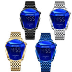 BINBOND Locomotive Concept Touch Screen Steel Belt Watch Men Live Black Technology Watch, Touch Screen Black Steel Blue, Touch Screen White Steel Blue, Touch Screen Full Gold Blue, Touch Screen Blue Steel Blue