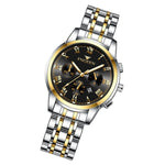 FNGEEN 4006 Ladies Quartz Watch Fashion Luminous Date Display Watch, Gold Blue Surface, Gold Black Surface, Gold Golden Surface, Gold White Surface, White Steel Blue Surface, White Steel Green Surface, White Steel Black Surface, White Steel White Surfa...