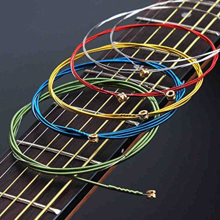 6 in 1 Multicolor E-A Guitar Strings, E-A Guitar Strings