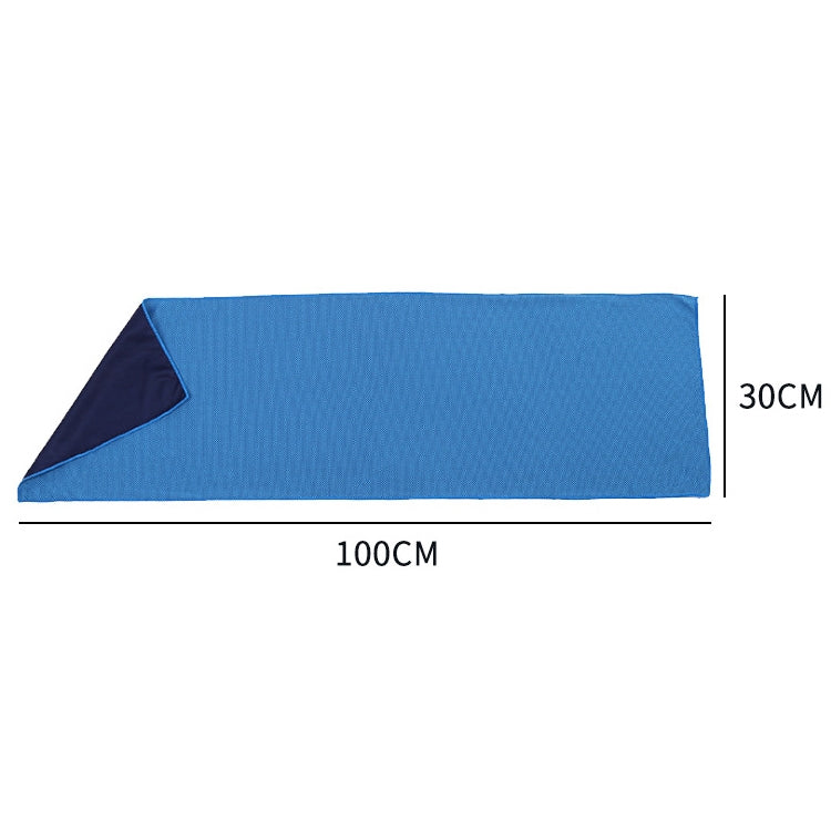Absorbent Polyester Quick-drying Breathable Cold-skinned Fitness Sports Portable Towel, 30x100 Round Cask, 40x80 Rope Cup, 30x100 Rope Cup, 30x100 Clasp Cup