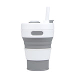 350ML Folding Portable Silicone Telescopic Drinking Coffee Cup Multi-function Silica Cup Travel