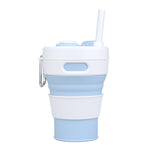 350ML Folding Portable Silicone Telescopic Drinking Coffee Cup Multi-function Silica Cup Travel
