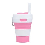 350ML Folding Portable Silicone Telescopic Drinking Coffee Cup Multi-function Silica Cup Travel