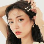 Fashion Jewelry Hairpins Clips Plated Women Pearl Hair Clips Bridal Headdress