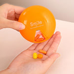 Portable 7 Days Drugs Pill Container Rotation Pillbox