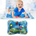 Baby Inflatable Aquarium Water Playing Cushion Prostrate Pad Toy Mat, Light Blue 66*50cm, White 60*50cm, Blue 60*50cm
